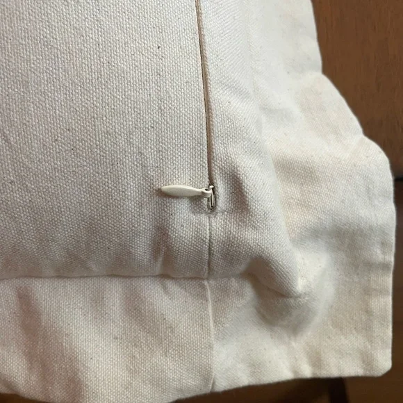 Accent pillow-  FAMILY- Cream and Gray - Family Accent Pillow- 33” x 14” - Picture 4 of 7